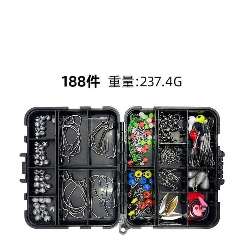 Fishing Lure Accessories - Набор рыболовных принадлежностей из 188 предметов,