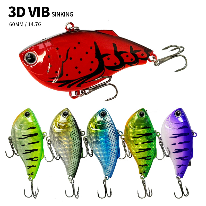 Воблеры VIB 60 мм, 14,7 г, тон – обзор и цена Fishing Lure Jerkbait