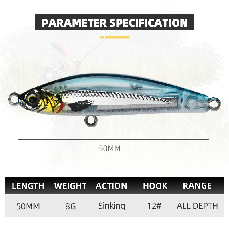 BLUX EXILE 50, тонущий гравита – обзор и цена Fishing Lure Spoon
