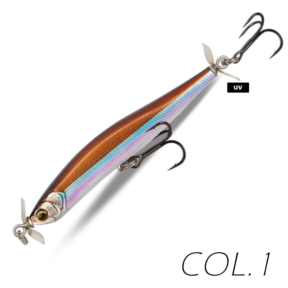 Воблер-пропеллер длиной 80 мм, – обзор и цена Fishing Lure Blade Bait