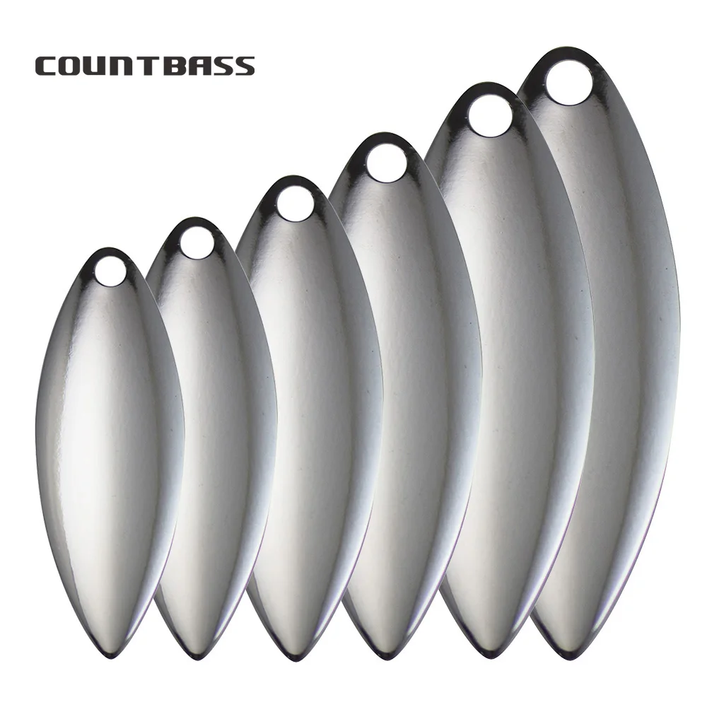 Countbass 50 шт. никелированны – обзор и цена Fishing Lure Blade Bait