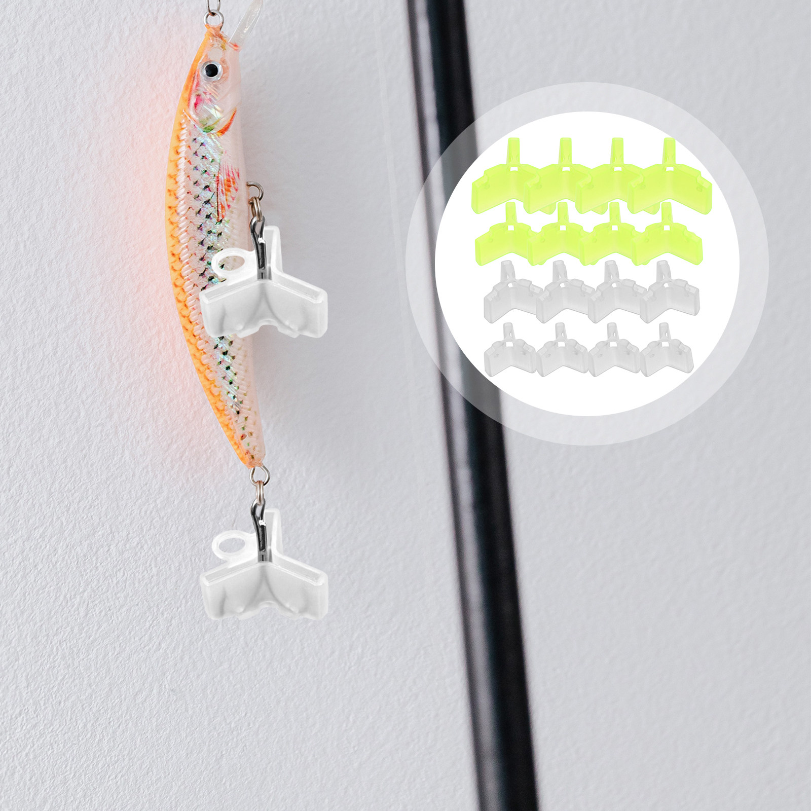 240 шт. защитных колпачков для – обзор и цена Fishing Lure Accessories